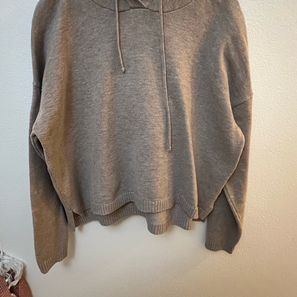 Sweet Romeo Tan Hoodie w/ Smiley Face